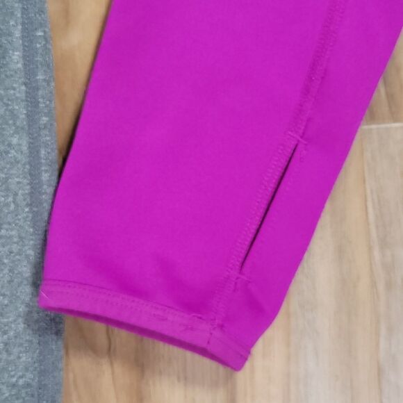 🔺️Nike Purple & Gray "Just Do It" Hooded Sweatshirt Small - Picture 8 of 13